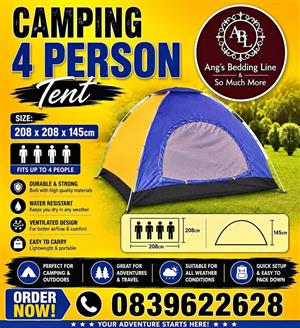 Dome 4 person camping tents for sale