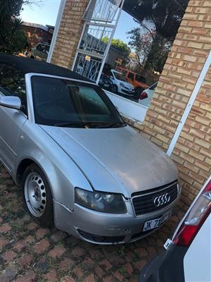3.0 AudibA4 Cabriolet for stripping