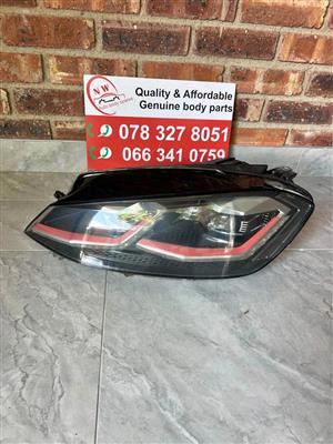 VW Golf 7.5 GTI Headlight xenon left