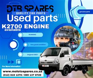 Used K2700 engine up for grabs! 