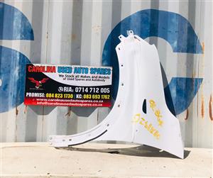 Kia Sonet left side fender with marker lap taking wheel arch (2024)