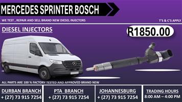 Mercedes Sprinter Bosch Diesel Injectors 