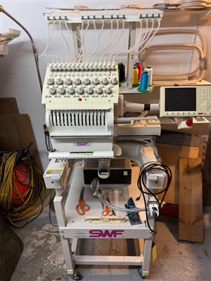 The SWF-1501C Embroidery Machine