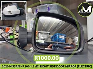 2020 NISSAN NP200 1.5 dCi RIGHT SIDE DOOR MIRROR ELECTRIC MV0794