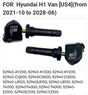Hyundai H1 TPMS tyre pressure monitor sensors 