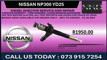 Nissan Np300 yd25 Diesel Injectors 