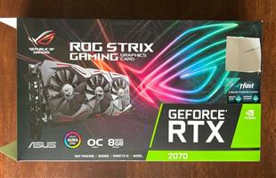 ASUS ROG Strix GeForce RTX 2070 OC edition 8GB GDDR6 Graphics Card overclockable