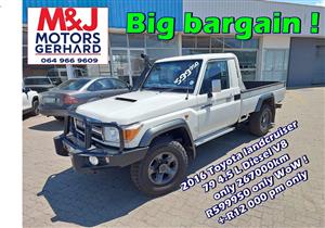 2016 Toyota  Landcruiser 79 4.5Diesel