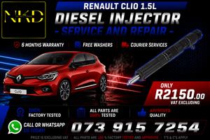 Recondition_Renault_Clio_1.5L_Injectors 