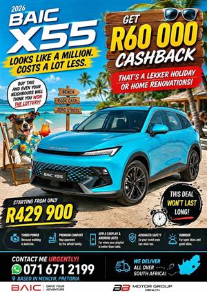 BAIC X55 Special