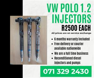 VW POLO 1.2 INJECTORS FOR SALE WITH WARRANTY 