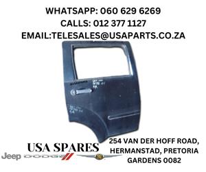 Dodge Nitro 2.8 Used Right Rear Door Shell For Sale