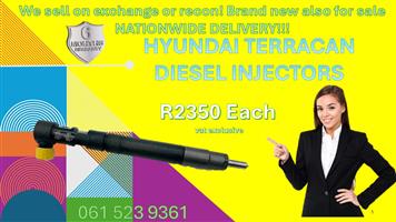 DIESEL INJECTORS FOR SALE FOR HYUNDAI TERRACAN WITH TEST REPORTS 