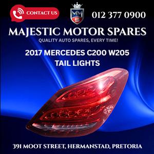   2017 Mercedes C200 W205 Tail Lights – For Sale | Used 