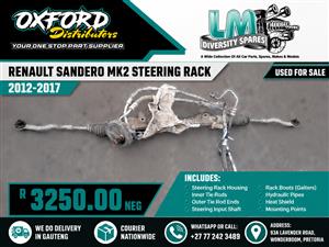 2012 Renault Sandero Mk2 Steering Rack for sale used