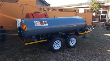 2026 Trailers&Tankers 2000 liter Mild Steel Fuel Bowser/ Diesel Trailer/ Mini Tanker