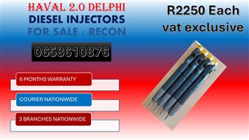 DIESEL INJECTORS FOR HAVAL 2.0 FOR SALE WITH WARRANTY 