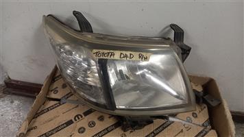 TOYOTA HILUX D4D HEADLIGHTS