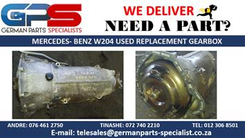 MERCEDES- BENZ W204 AUTOMATIC USED REPLACEMENT GEARBOX FOR SALE