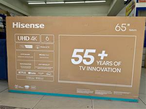 Hisense 65A6Q | 65″ UHD 4K VIDAA Smart TV on special 