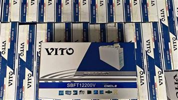 Brand New Vito 200AH 12V Solar Gel Deep Cycle Batteries