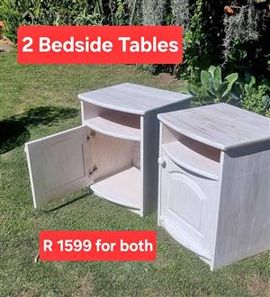 Bedside tables.. Price for both