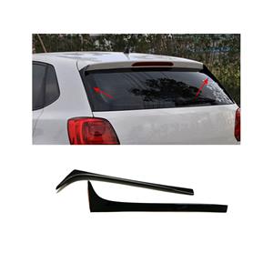 VW Polo 6 2010+ Gloss Black Rear Window Side Sills