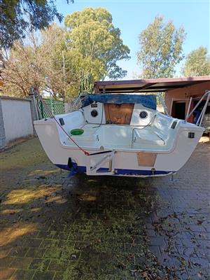 Sailboat with trailer for sale 