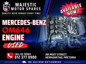 Mercedes-Benz OM646.8 Engine for Sale – Used