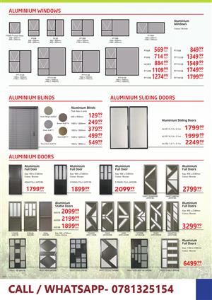 Aluminium Doors & Windows