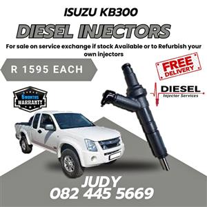 Isuzu KB300 Diesel Injectors for sale on service exchange or to recon