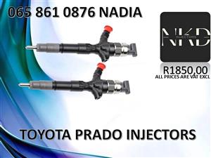 TOYOTA PRADO DIESEL INJECTORS FOR SALE WITH WARRANTY & TEST REPORTS
