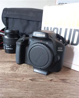 Canon 4000D Camera for sale
