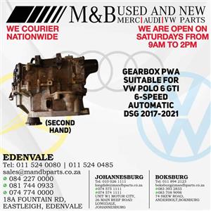 Gearbox PWA (Second Hand) Suitable for VW Polo 6 GTI 6-Speed Automatic DSG 2017-2021