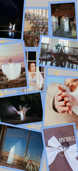 Wedding weekend packages.  With accommodation. On resort