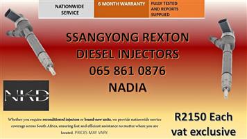 SSANGYONG REXTON DIESEL INJECTORS FOR SALE