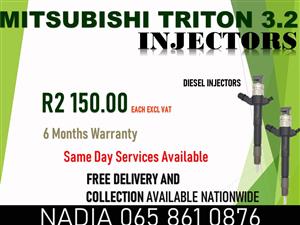 TRITON 3.2 MITSUBISHI DIESEL INJECTORS FOR SALE WITH WARRANTY