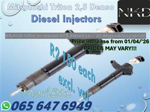 Diesel Injectors Mitsubishi Triton 2.5 