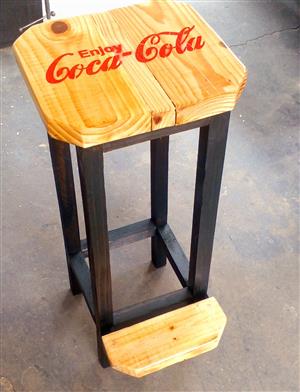 Bar chairs Coca cola 