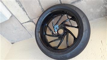 BMW mag rim with tyre
