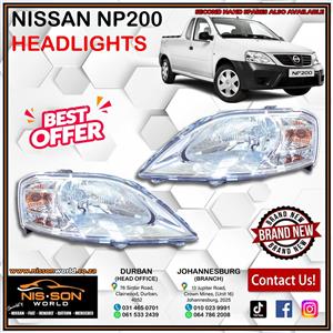 NISSAN NP200 HEADLIGHTS