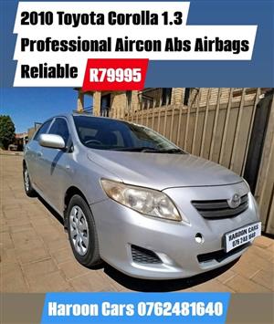 2010 Toyota Corolla 1.3 Professional