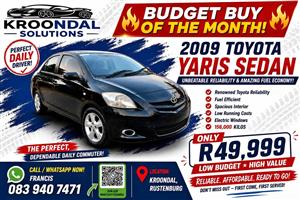 2009 Toyota Yaris sedan
