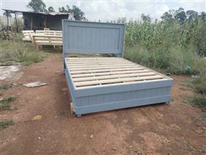 Wooden base beds