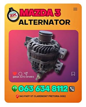 Mazda 3 alternator 