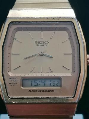 Seiko Quartz H601-5400 Vintage collectible watch