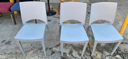 Plastic chairs 
