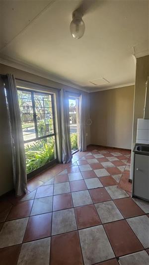 Garden bachelors flat for rent