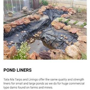 Pond liners, used for sale  Kroonstad