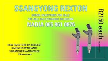 SSANGYONG REXTON DIESEL INJECTORS FOR SALE